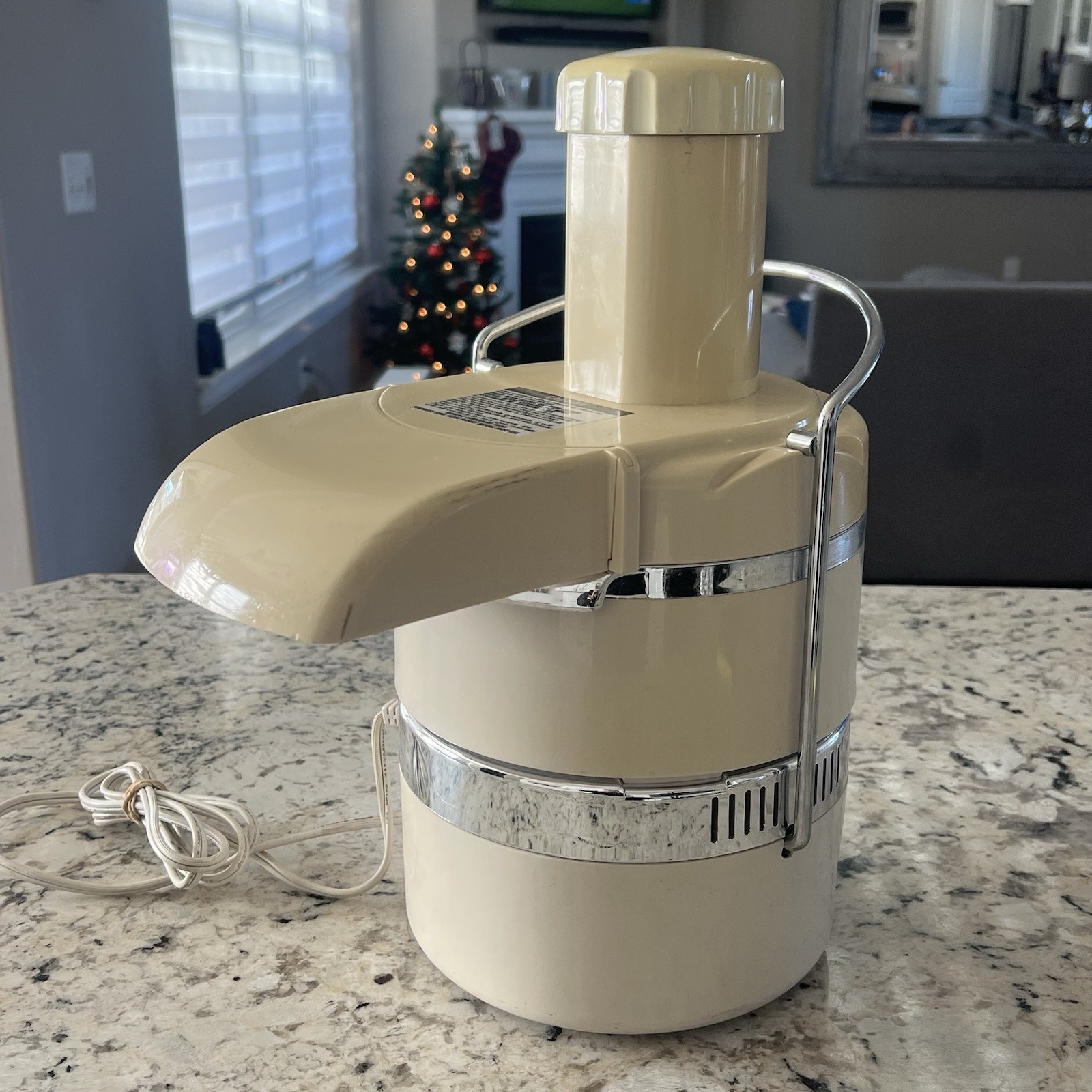Jack LaLanne's Power Juicer  Model CL-003AP Original Classic Tested Works