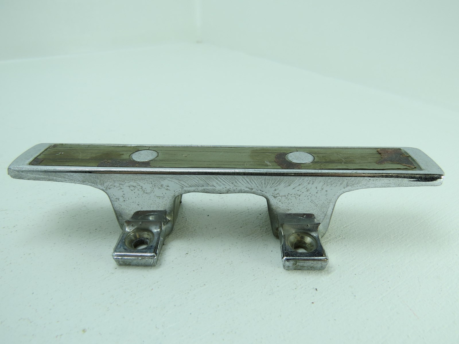 6 INCH CHROME CLEAT BOAT DOCK (D2A1469)