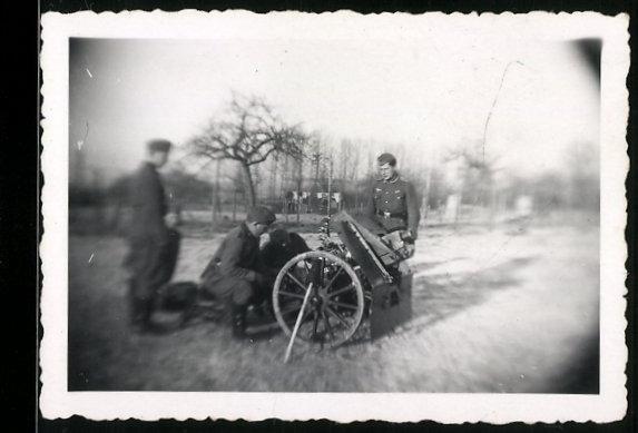 Photography 2.WK, Western Front, Soldiers of The Armed Forces With