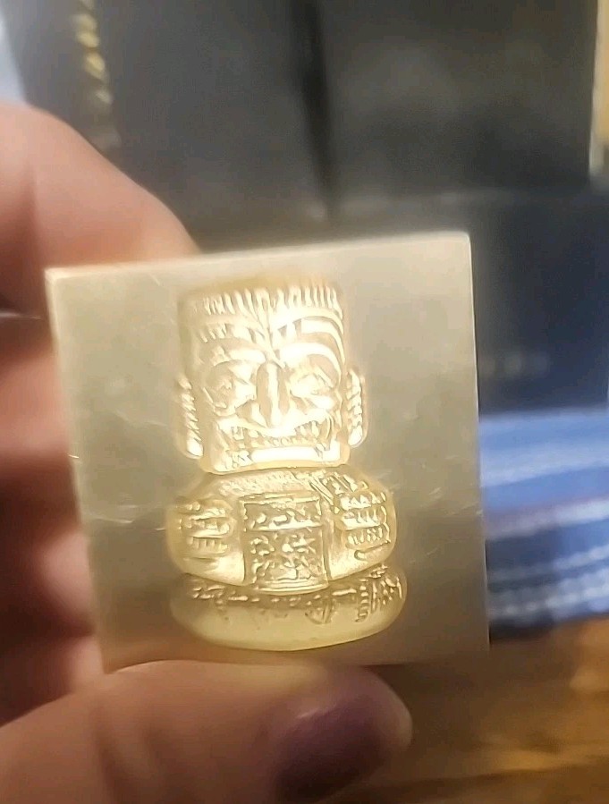 Desal Brothers Custom Brass Ice Stamp With Meta