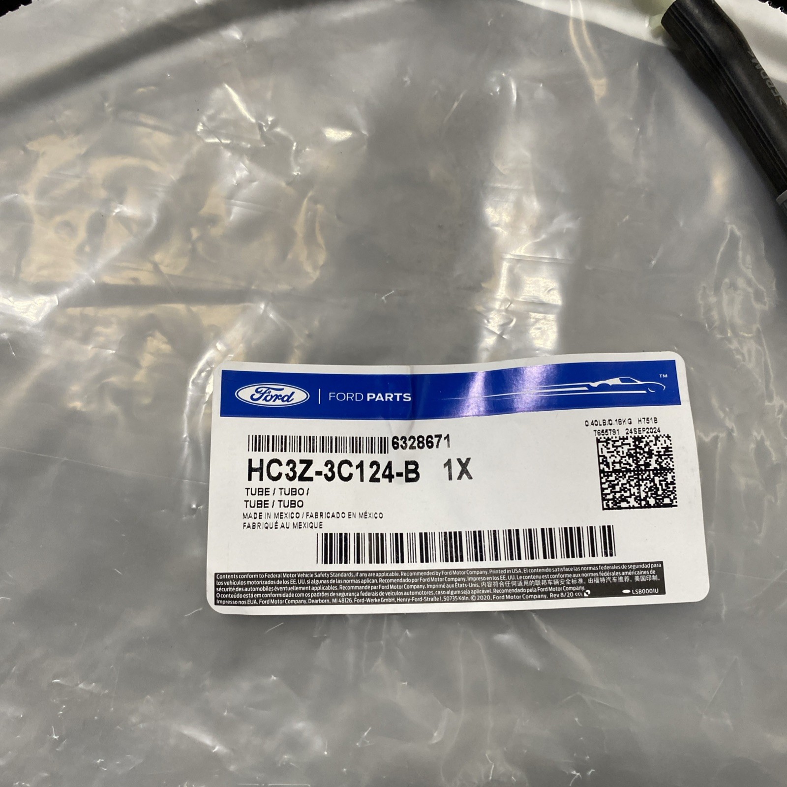 Genuine Ford Tube Assembly HC3Z-3C124-B 17-26 Ford Superduty Trucks 4x4 Lines