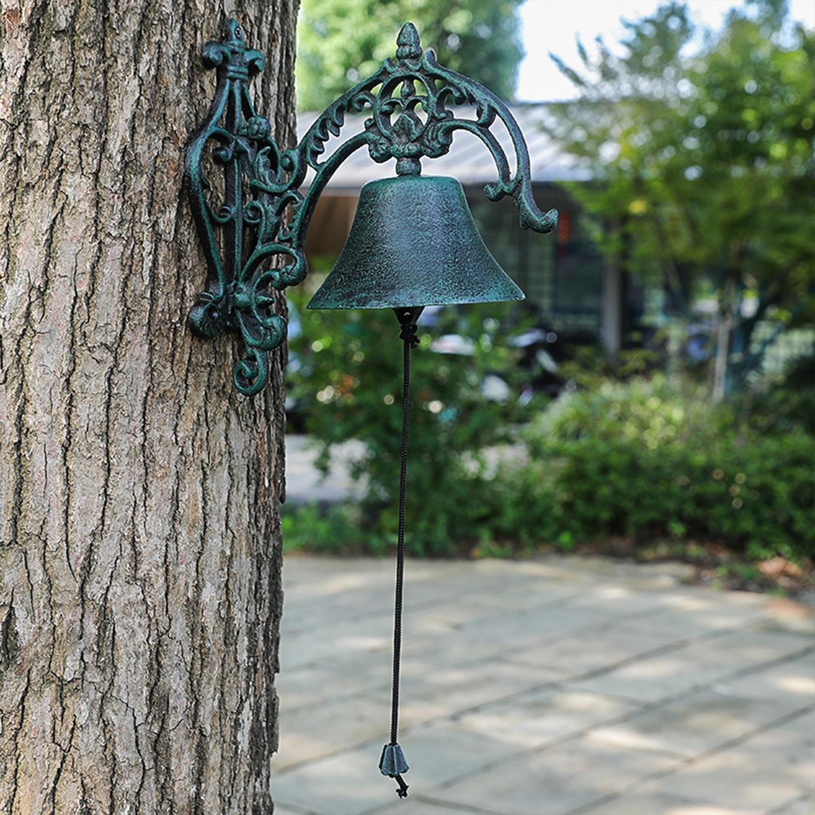 Farmhouse Dinner Bell Front Gate Bell Yard Bell Metal Door Bell Electroless Door