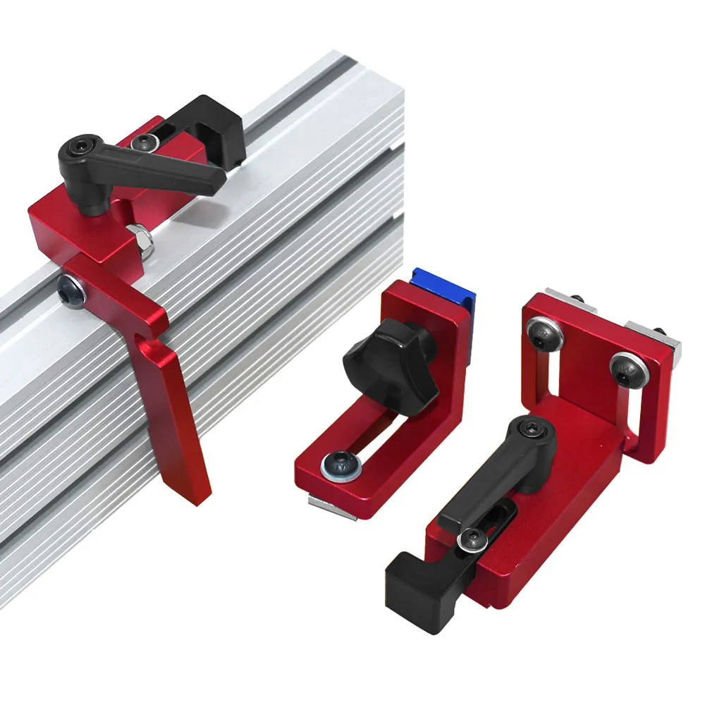 Aluminum Profile Fence 75 Type Miter Track 30-80CM T-Slot Woodworking Tools