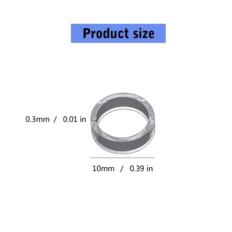 6Pcs Silicone Joystick Protectors for VR2 Controller Elastic Protective Rings