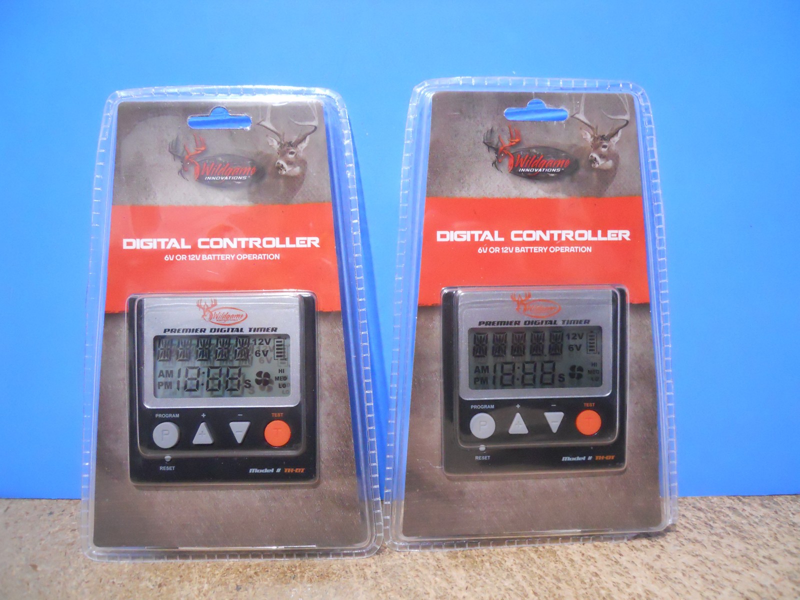 Wildgame Innovations Digital Controller Timer 6V  12V Battery Operation - 2 Pack