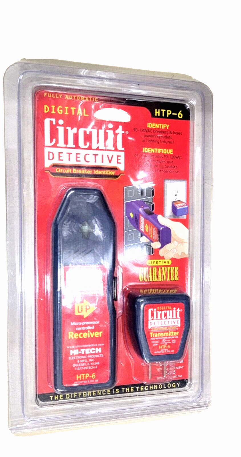 HI-tech Circuit Braker Identifier Digital circuit defective.Trasmiter/Receiver.