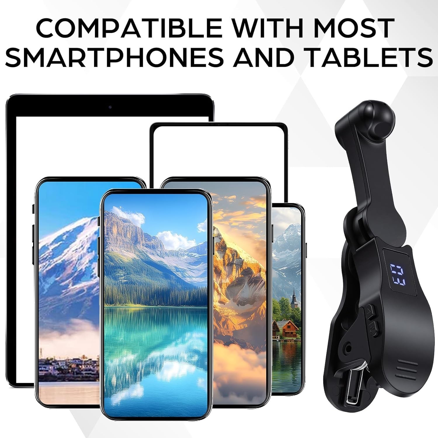2 Sets Auto Clicker for Smart Phone, Fast Screen Tapping Device Auto Tapper C...