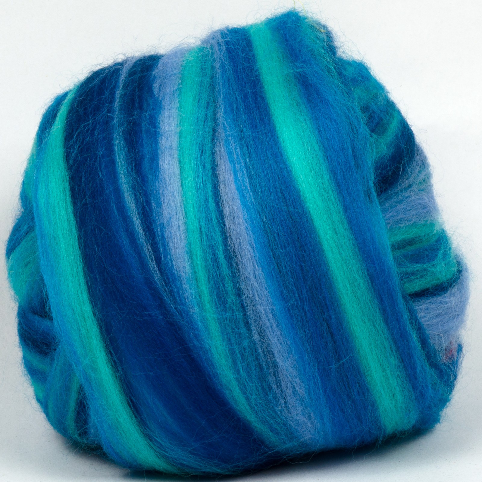 Merino Top (Dyed Tranquil Mix) 100g Wool Roving Spinning Fibre Needle Felting