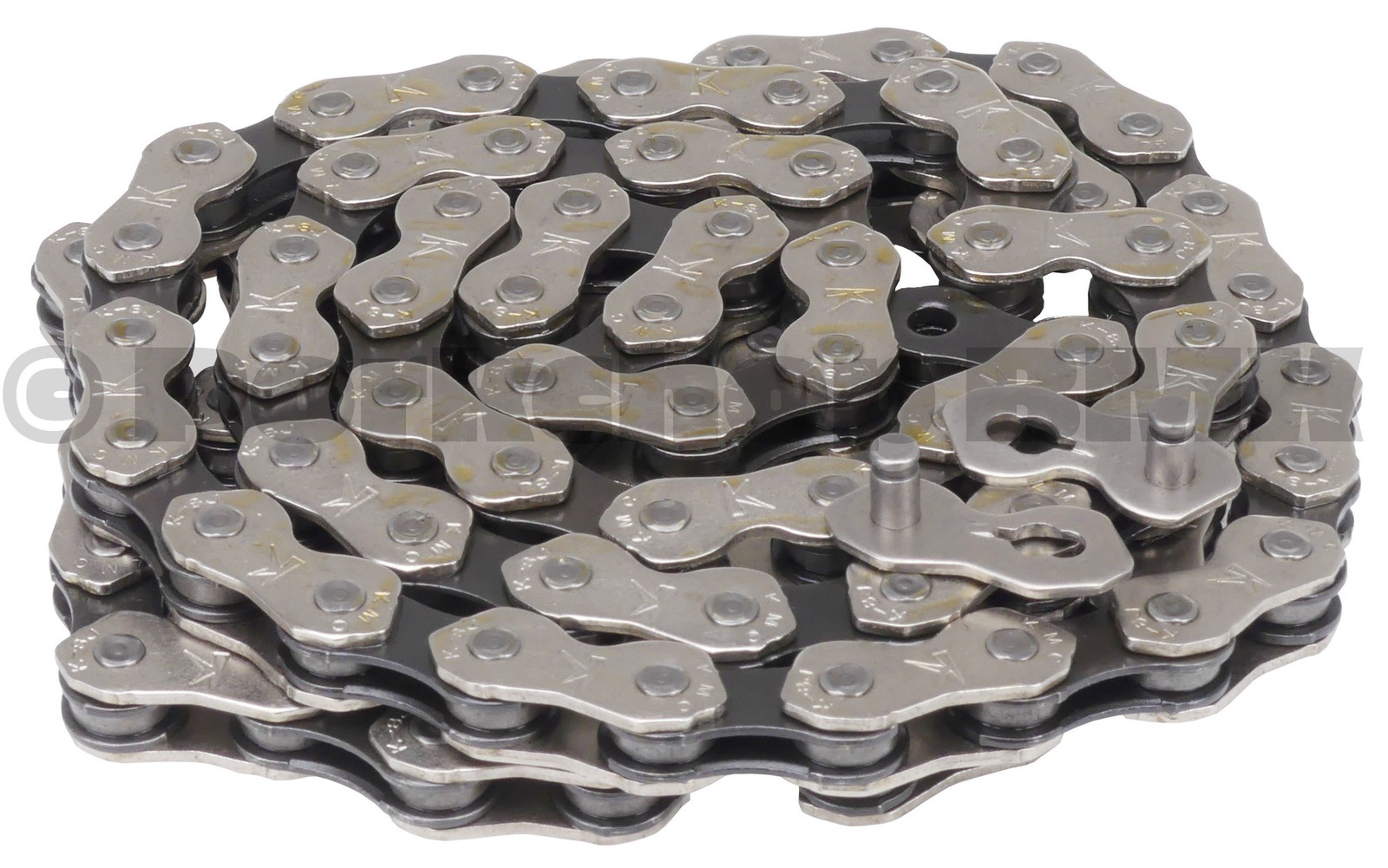 KMC K1 NARROW (formerly K810) Kool BMX Bicycle Chain 1/2" X 3/32" 112L NICKEL