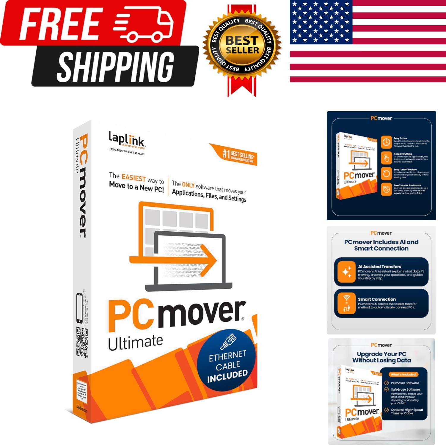 PCmover Ultimate 11 - Migration of your Applications, Files and Settings from...