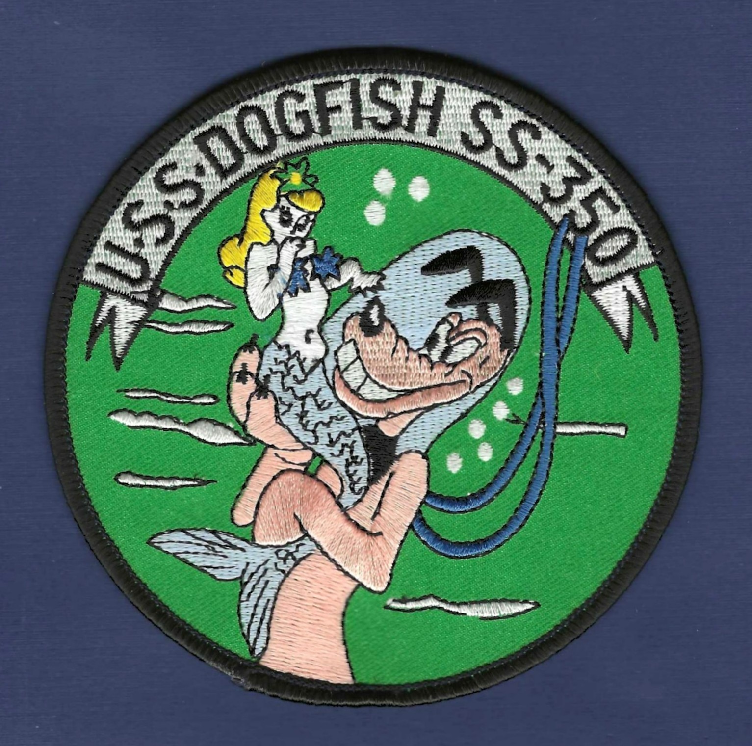 USS DOGFISH SS-350 Submarine Patch