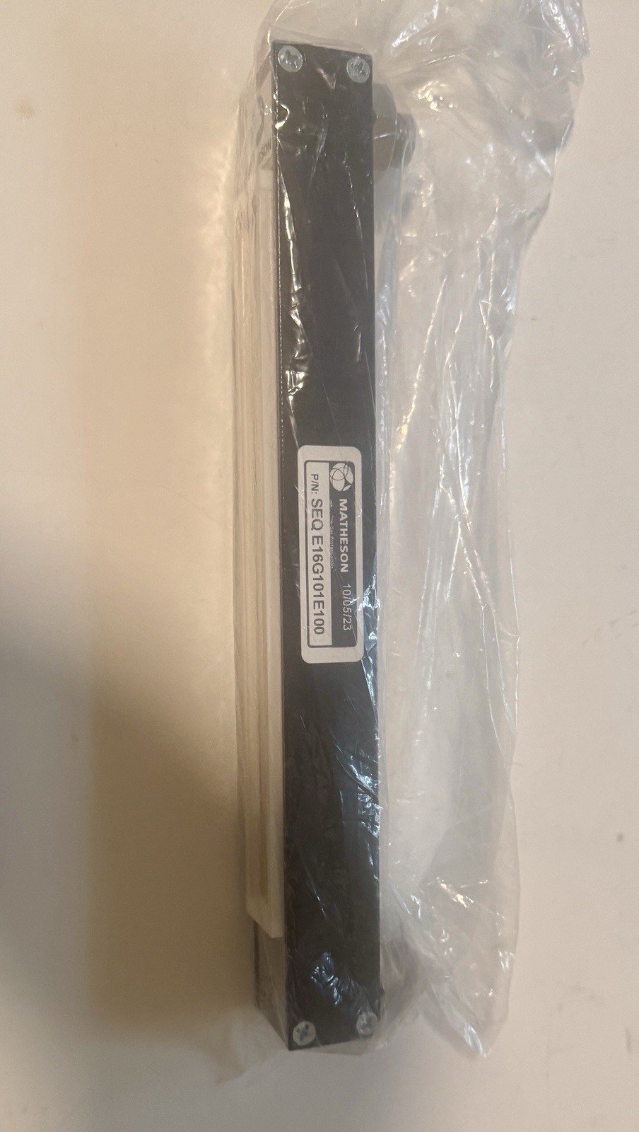 MATHESON SEQE16G101E100 Rotameter Tube Cube