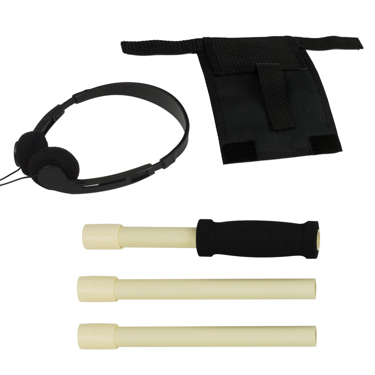 Falcon MD20 Gold Tracker Bundle – Headphones, 3pc Handle & Belt Holster
