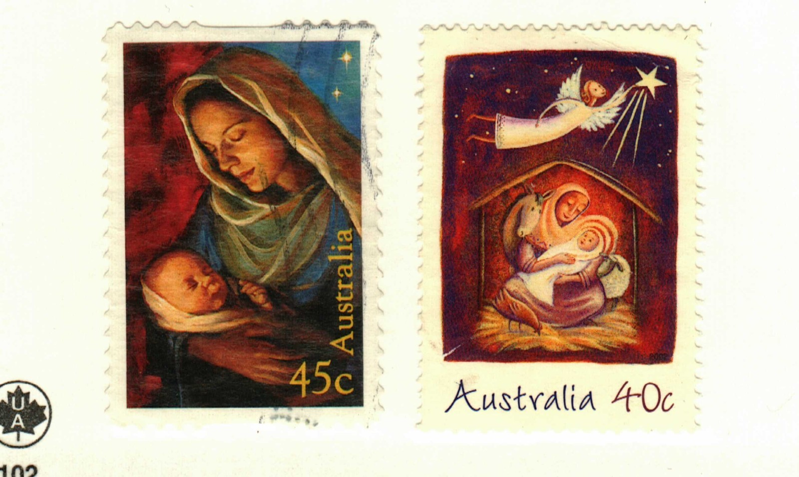 Australia #2108, 2589 used  Christmas