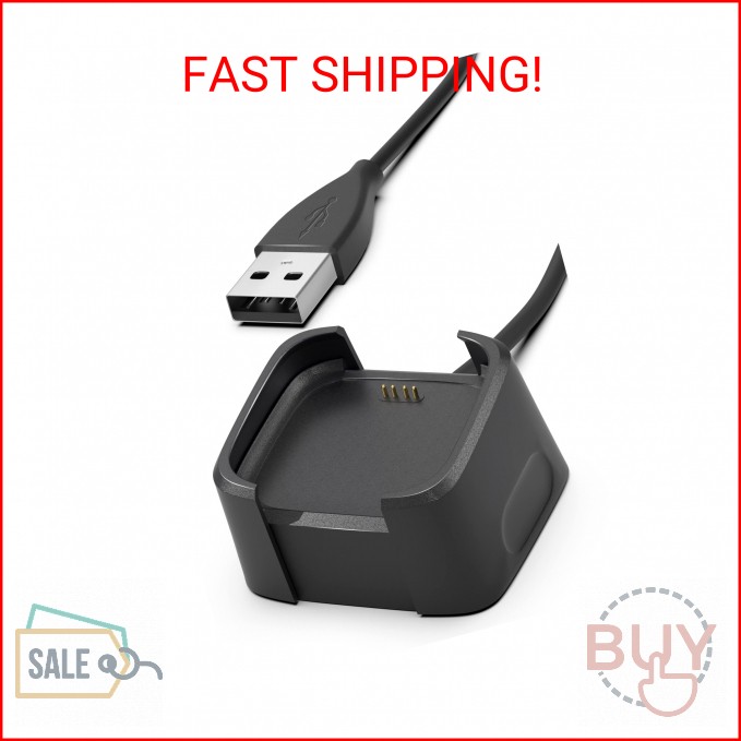 Sinoacc Charger for Fitbit Versa 2 Health & Fitness Smartwatch 3.3Ft Fast Chargi