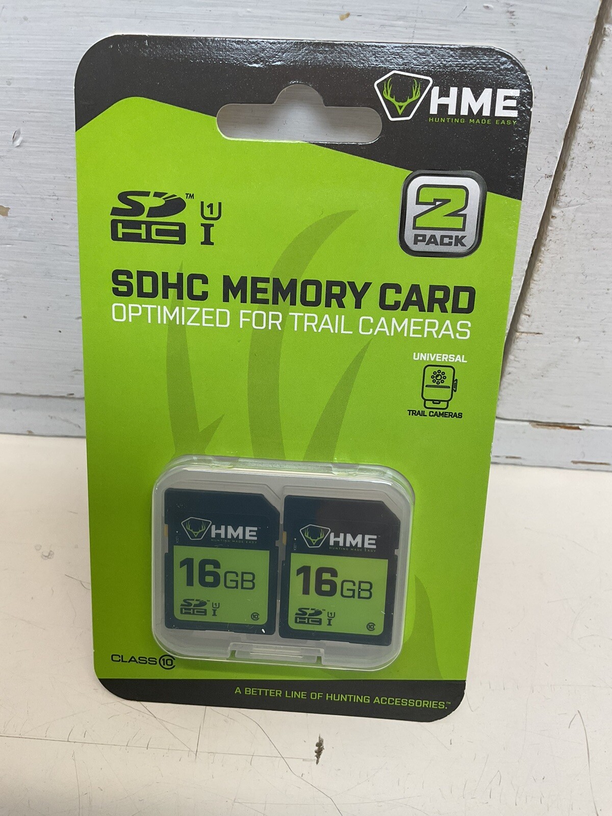 HME SDHC 16gb Memory Card 2-pack - NEW Factory Sealed - HME-16GB2PK