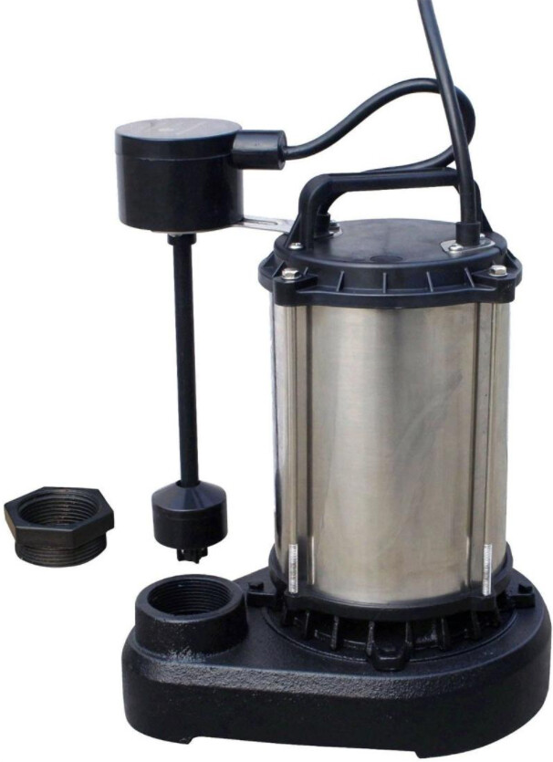 Wilo 2708307 ECS24-15.50, 1-1/4" x 1-1/2" NPT Sump/Effluent Pump (1/2 HP, 115V)