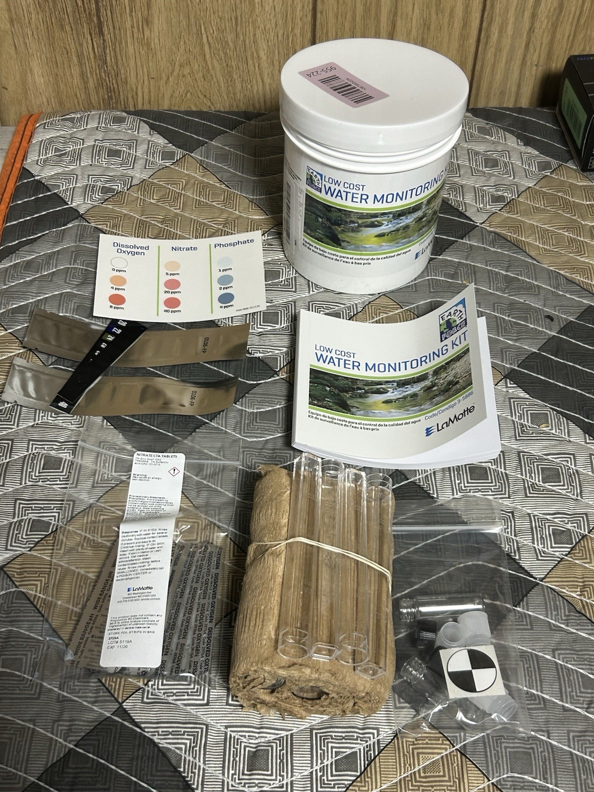 Lamotte Earth Force Low-Cost Water Quality Testing Monitoring Kit-3-5886
