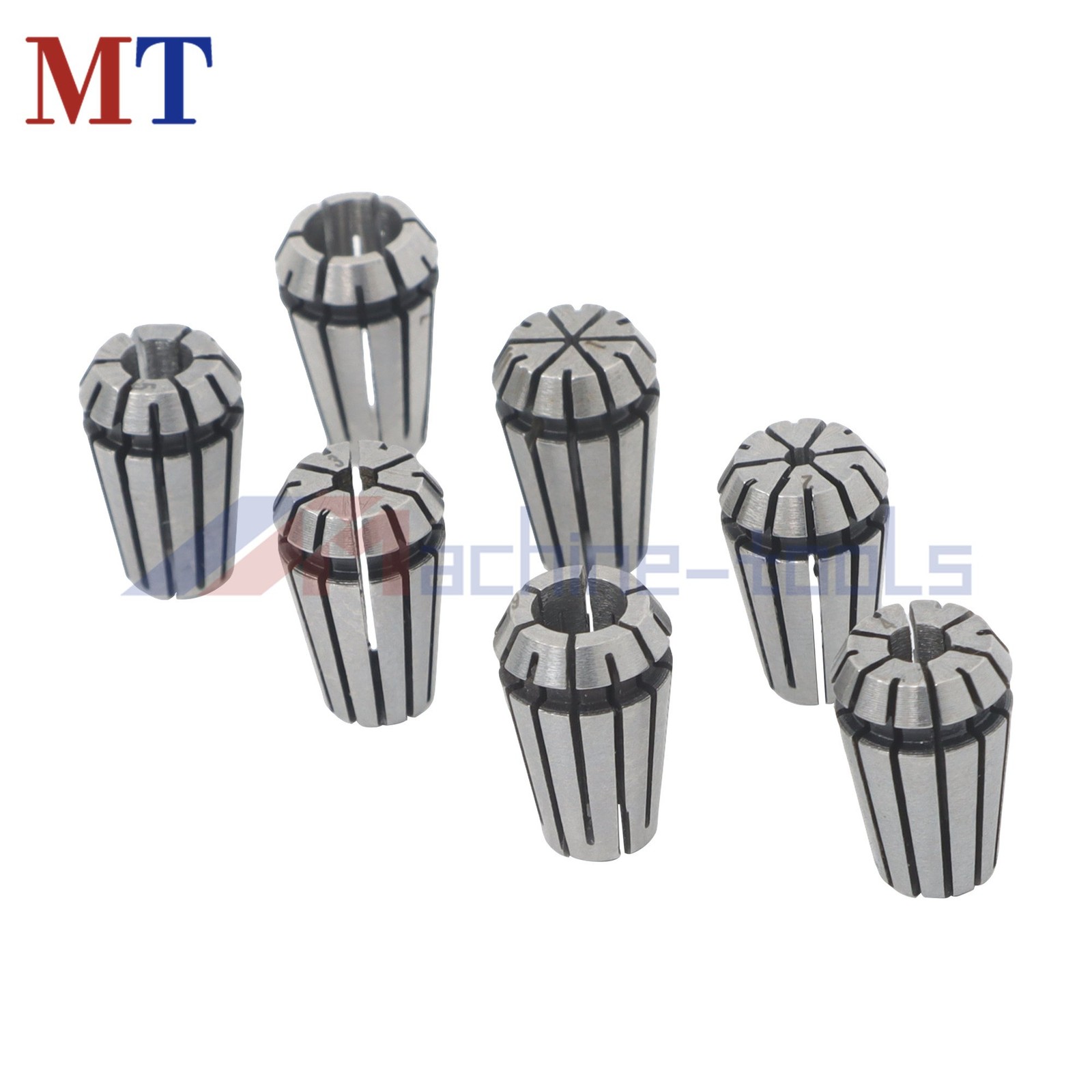7 Pack ER11 Collet Kit 1-7mm Spring Type for Engraving Machine Tool