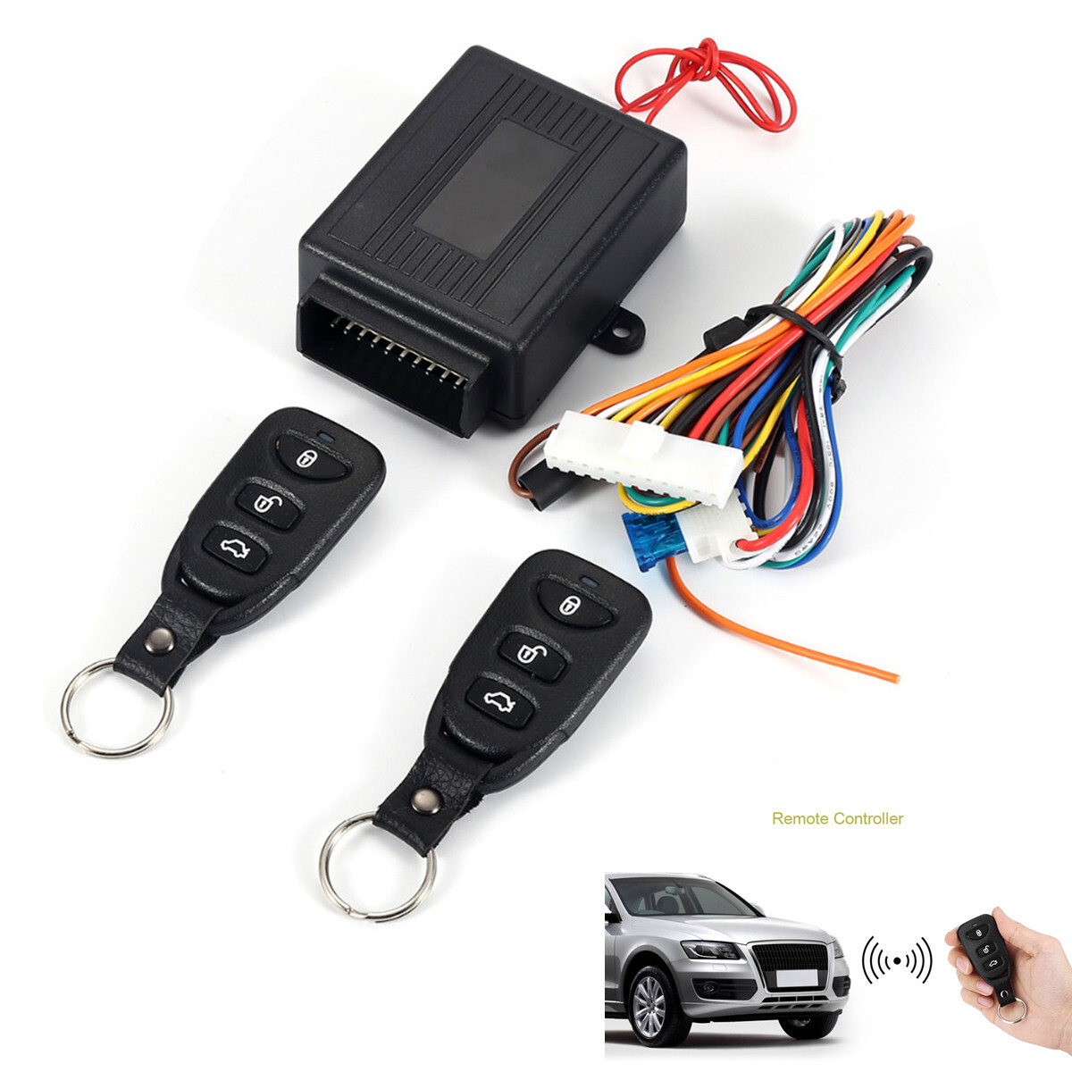 Car Remote Central Kit Door Lock Locking Keyless Entry System Control Safety Set