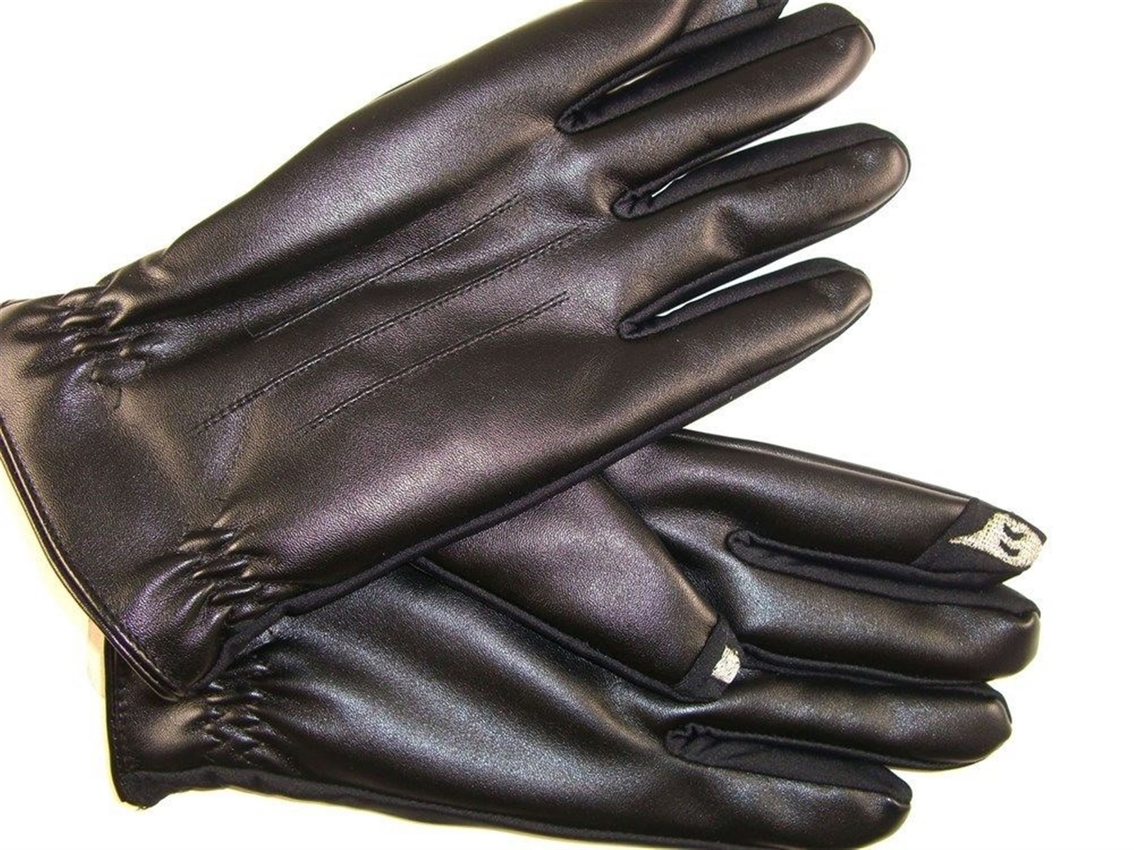 ISOTONER Smart Touch Touchscreen Compatible Black Gloves Size XL