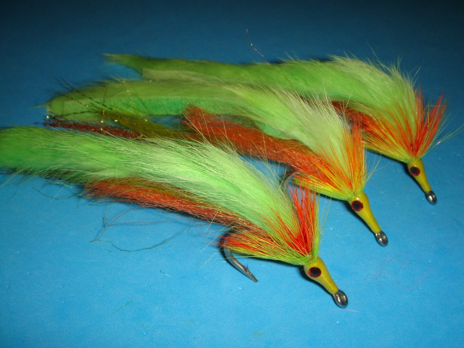 FLY FISHING FLIES - Firetiger GEN X BUNNY PIKE FLY size 3/0 (3 pcs)