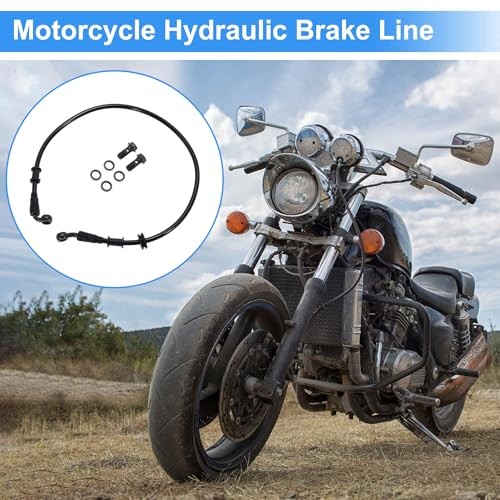 Motorcycle Brake Clutch Oil Hose Line Screws Washers Motorcycle Hydraulic 70cm