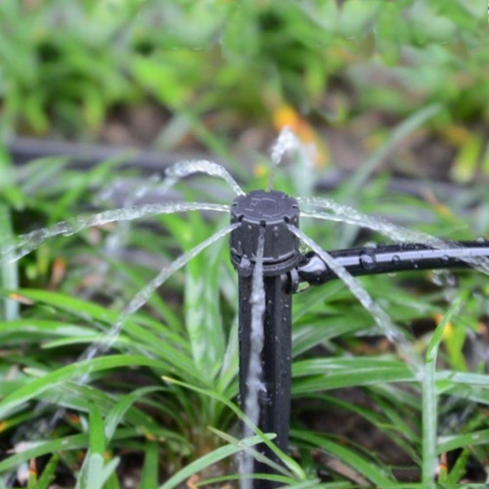 50PCS Adjustable Irrigation Drippers for 4/7mm Tubes - Efficient Water Control