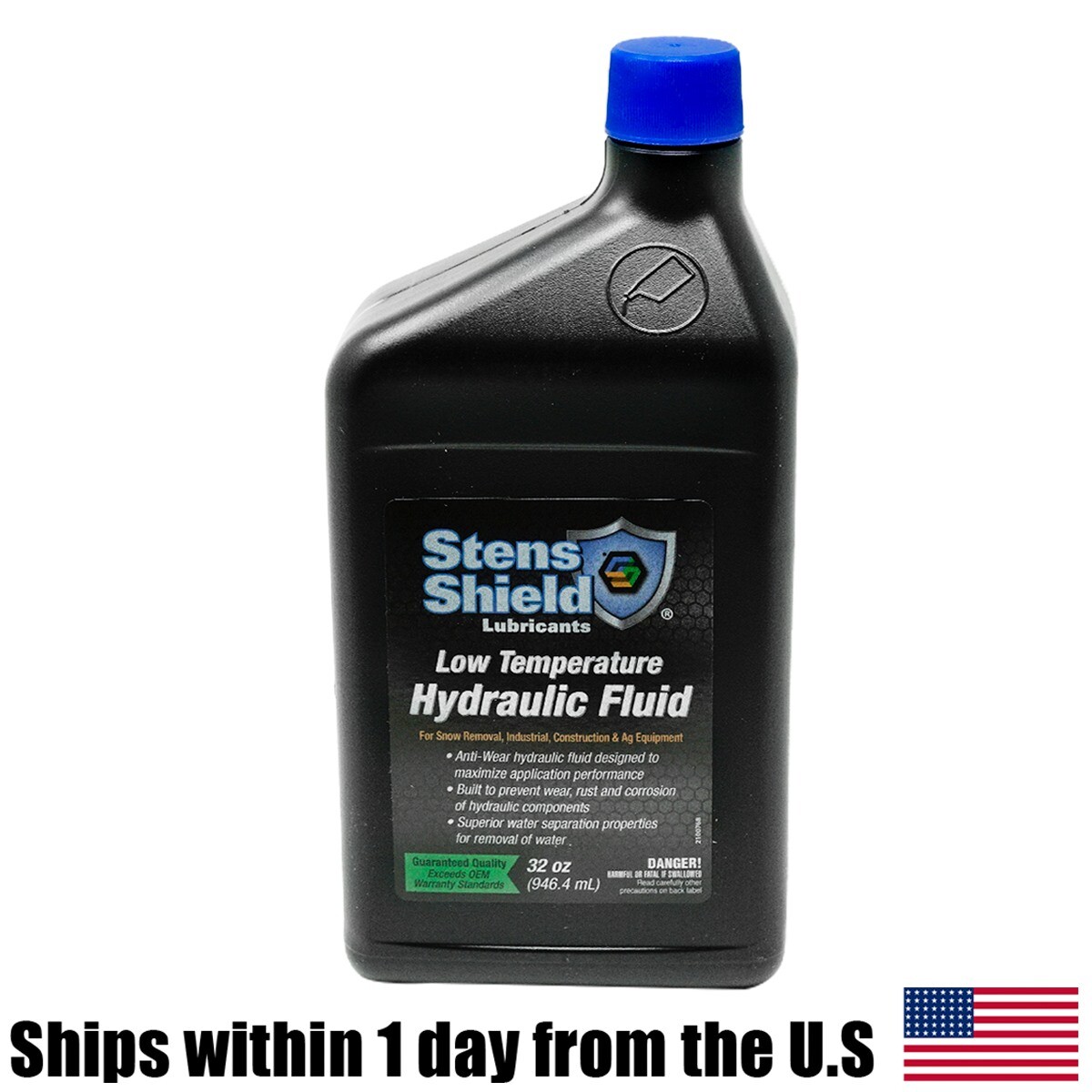 12PK Stens Shield Low Temperature Hydraulic Fluid 770790 32 oz.