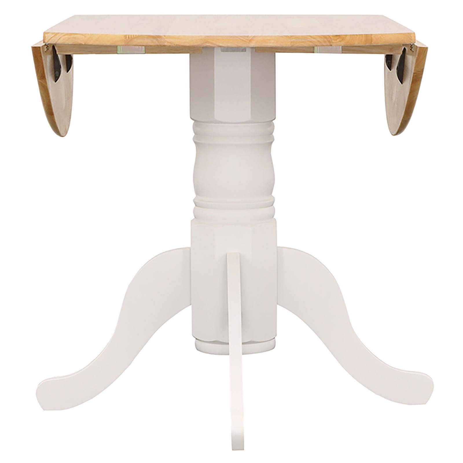 Greer Natural Brown and White 5-piece Dining Set