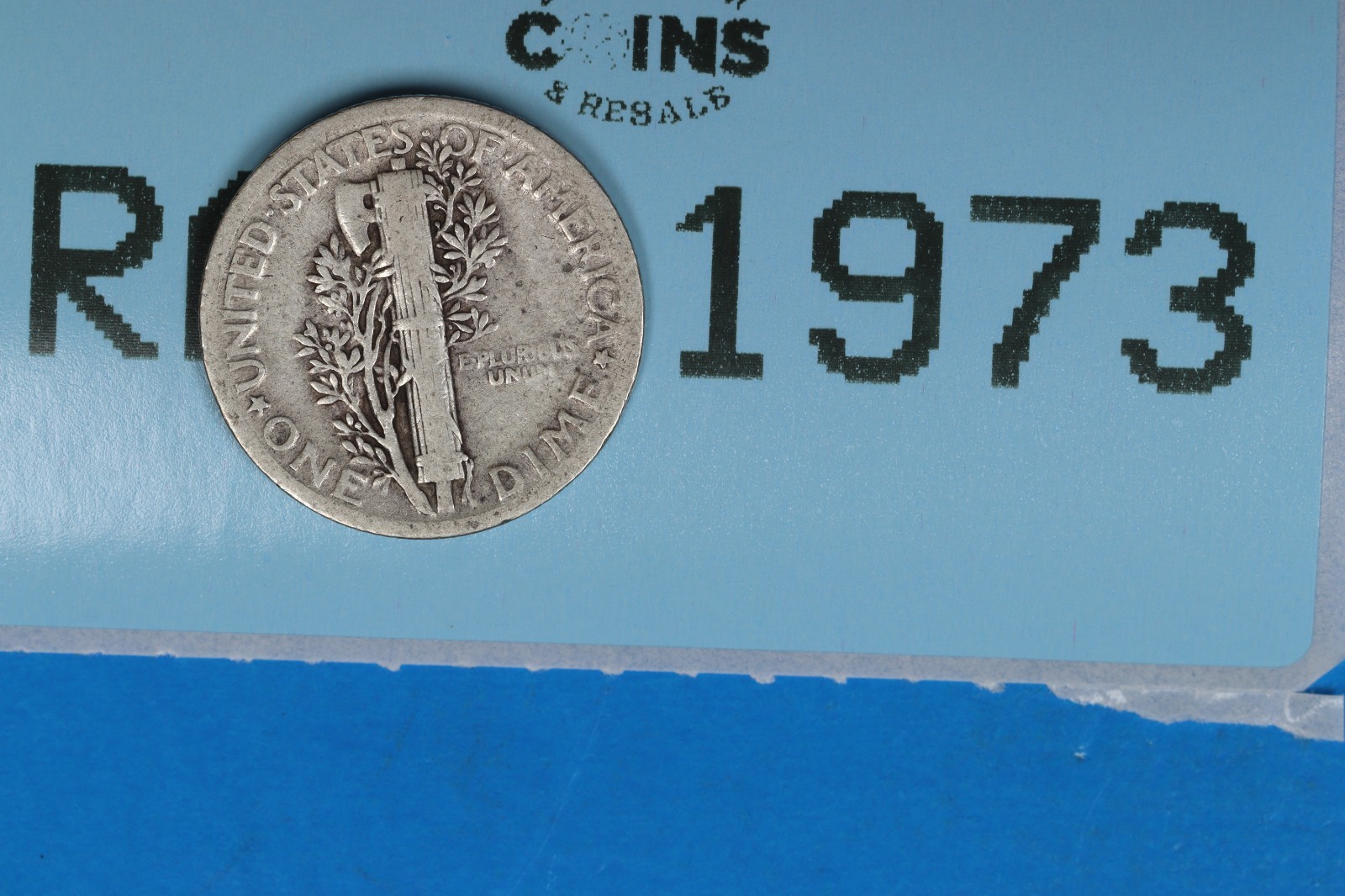 1920 10C MERCURY HEAD SILVER DIME Early US Type RAW-1973