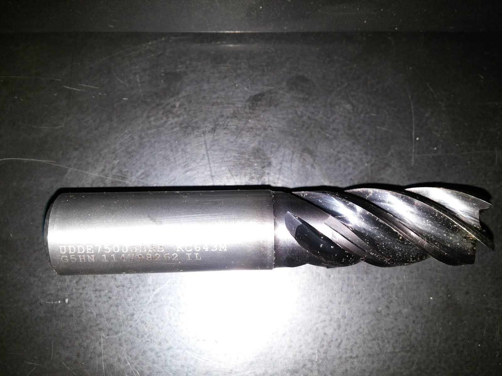 KENNAMETAL UDDE750J5BRB KC643M 3580808 High-Performance Solid Carbide End Mill