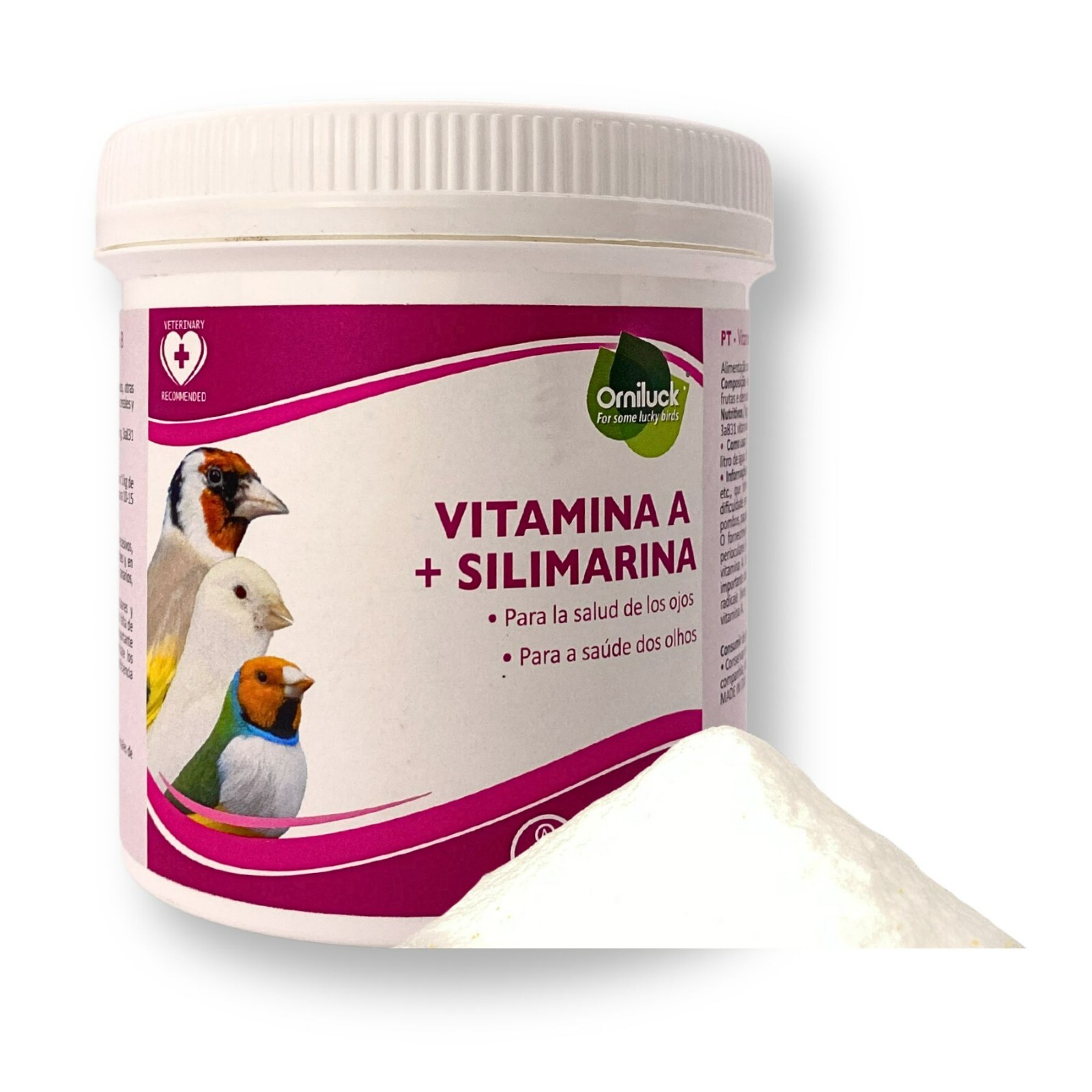 Vitamin A + Silymarin recommended for birds, pigeons and poultry (200g)