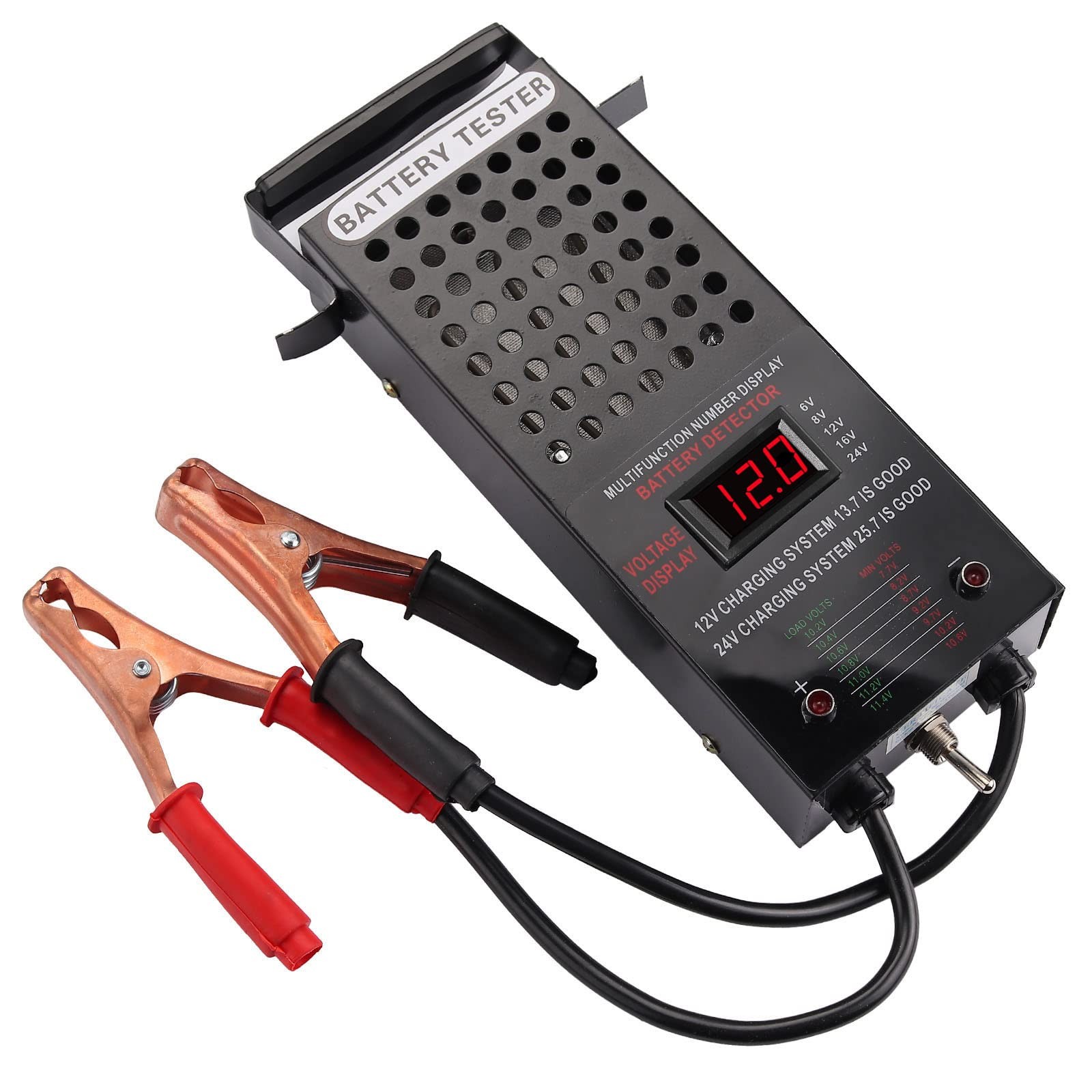 6/8/12/16/24V Battery Load Tester Automotive Car Battery Tester,Battery Charg...