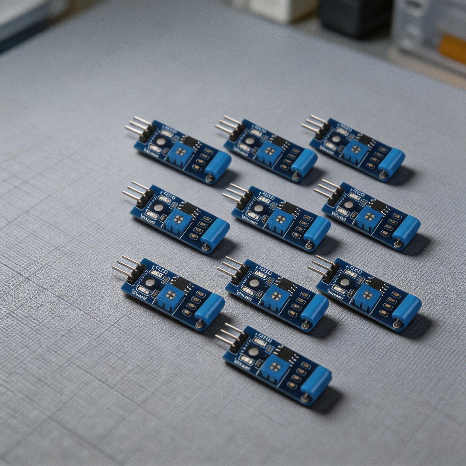 10pcs SW420 Vibration Sensor Modules with Small PCB Size for Easy Integration