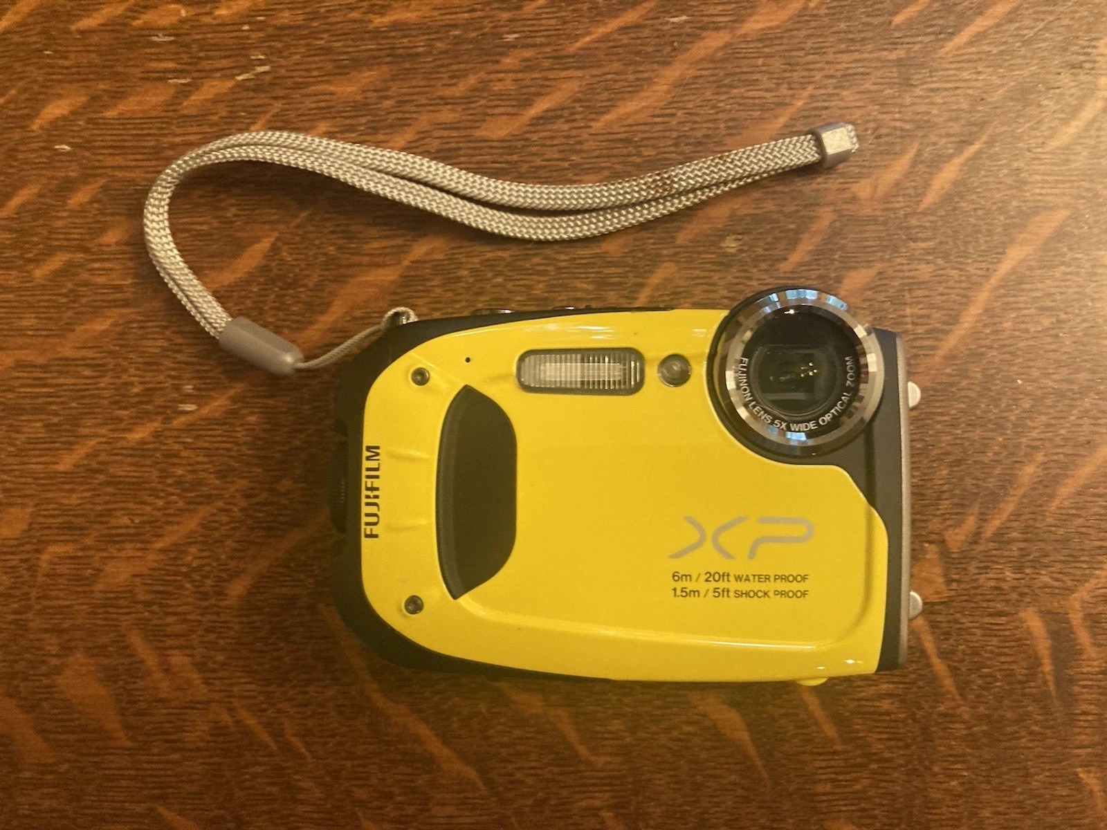 Fuji Fujifilm Finepix XP60 Waterproof Underwater Camera Yellow