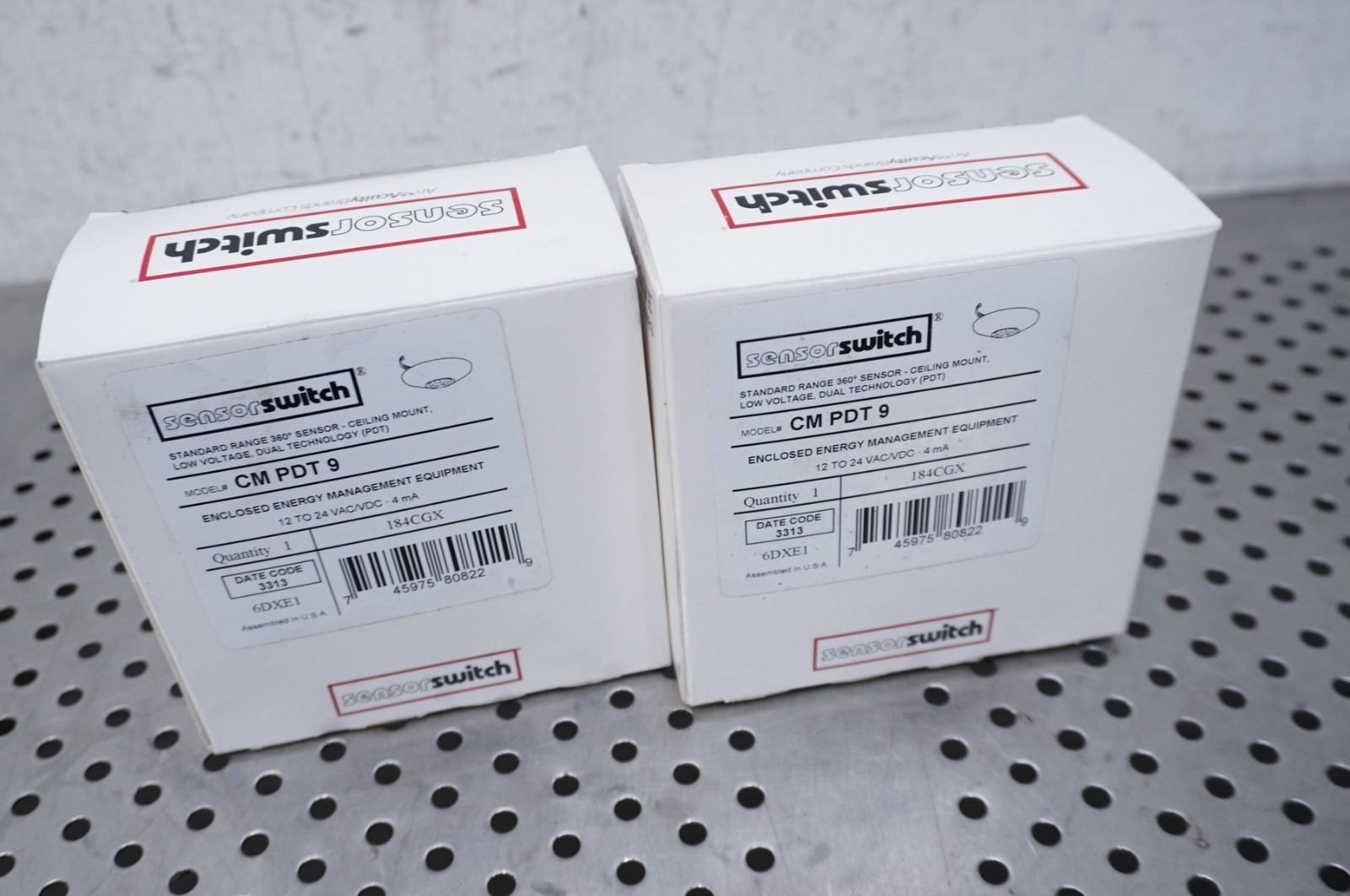 (Qty 2) New Acuity Controls Sensor Switch- CM PDT 9 Ceiling Mount Sensor