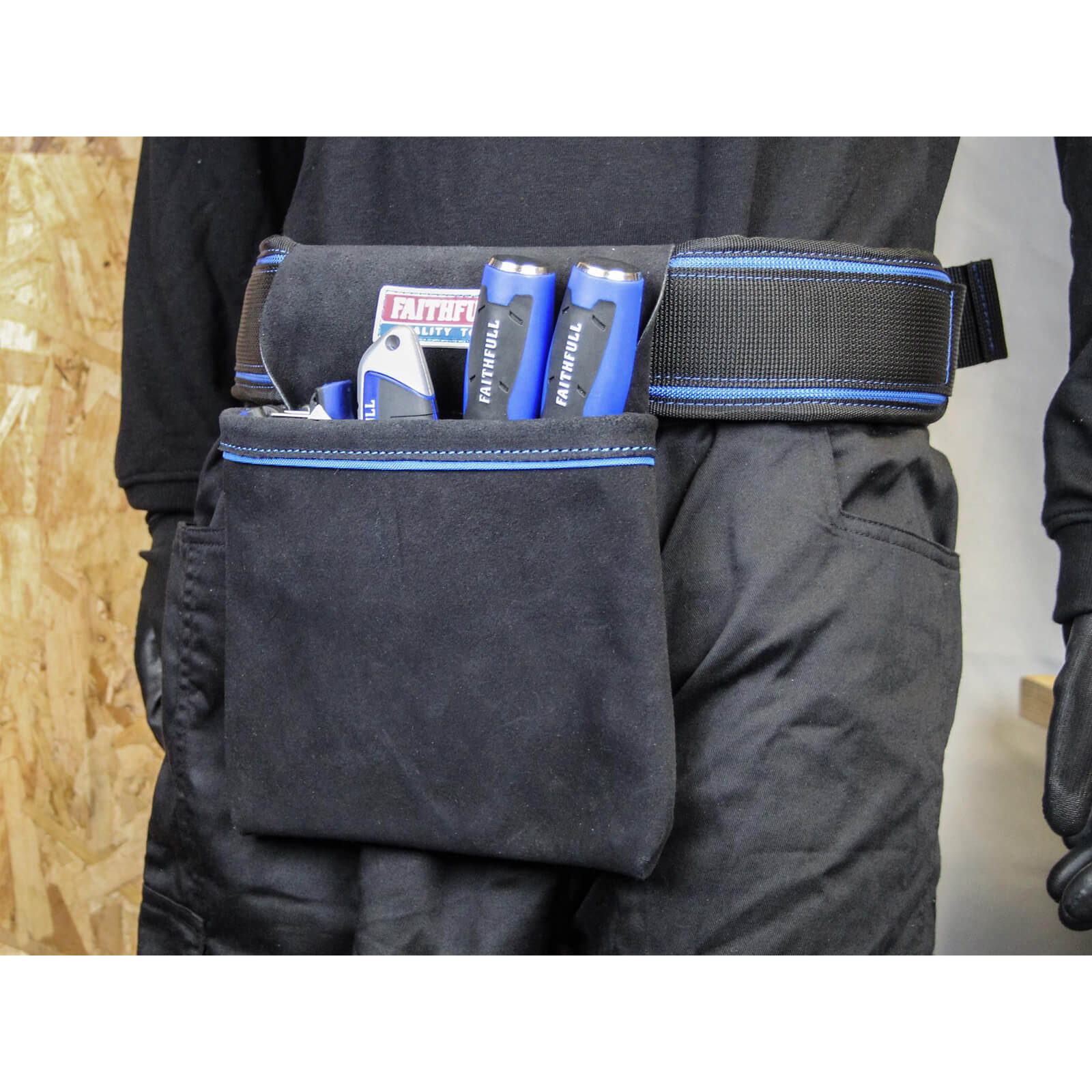 Faithfull Single Pocket Nail Pouch