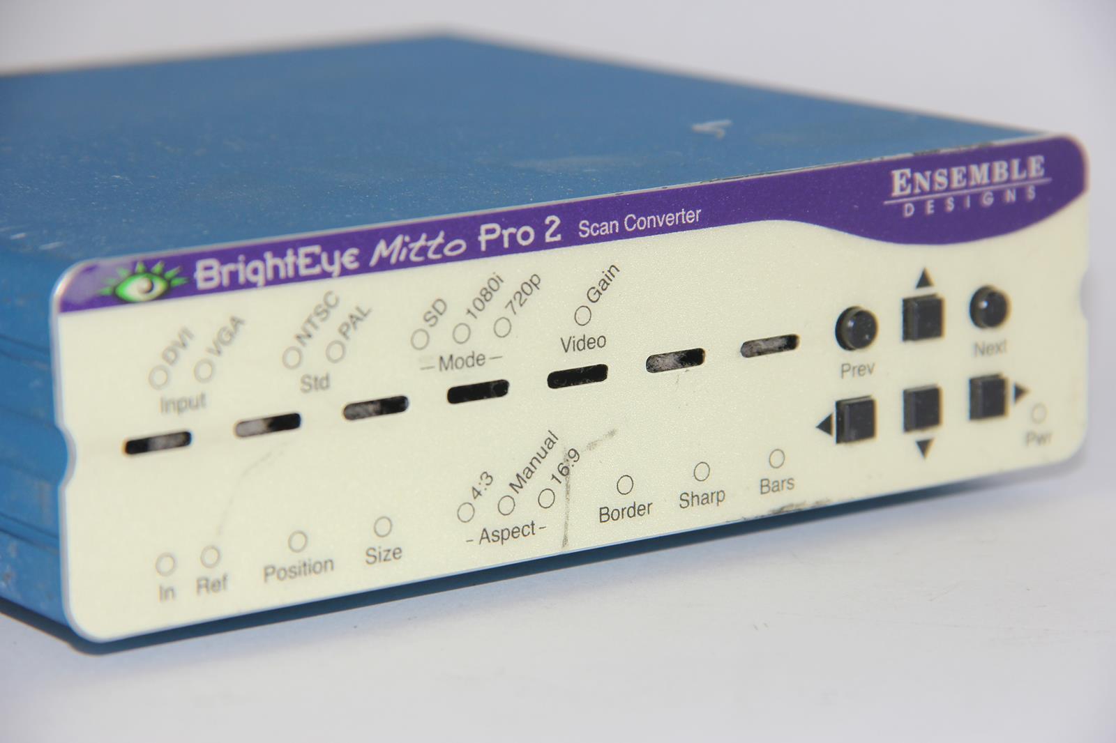 ENSEMBLE DESIGNS BEM-4 BrightEye Mitto Pro 2 Scan Converter