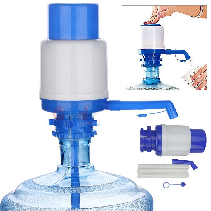 5 Gallon Bottled Drinking Water Hand Press Manual Pump Dispenser Jug Home Office