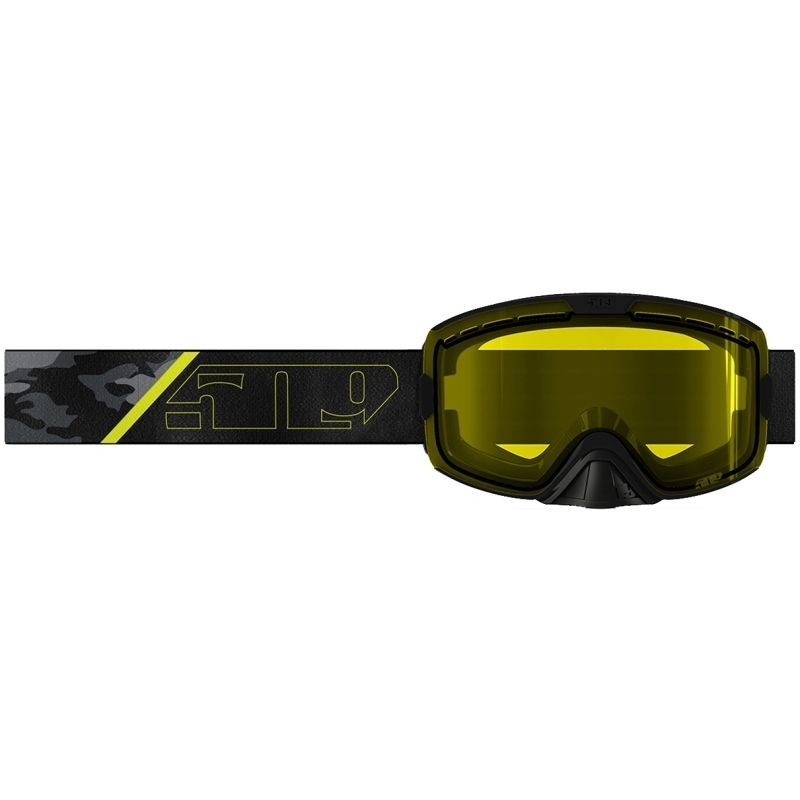 509 Kingpin Goggles (Black Camo / Yellow Tint) F02001300-000-020