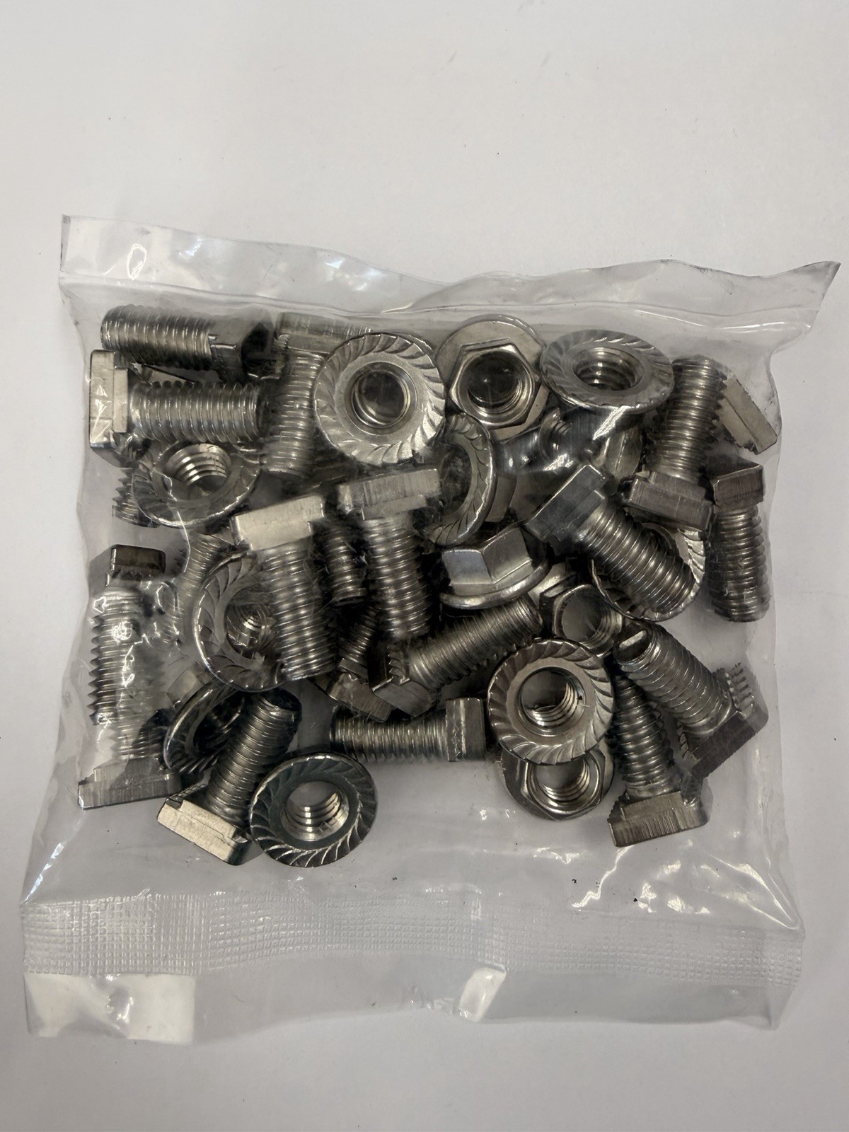 Unirac M35270 Solar Mount Bonding T-Bolt & Nut, 3/8" x 3/4", SS. 1 Ea. 20 Pack