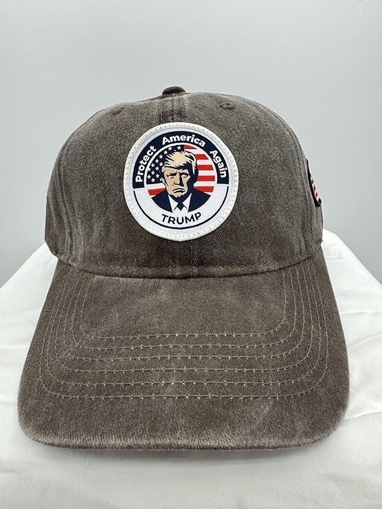 Protect America Trump Hat Adjustable Baseball Cap