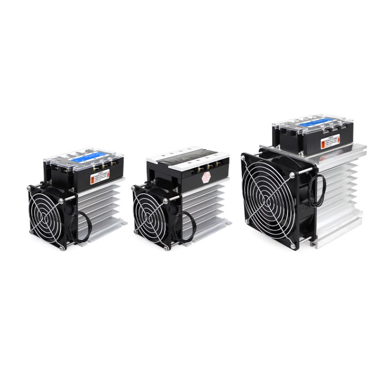Three Phase Solid State Relay Set Industrial DC Controll AC Complete Module