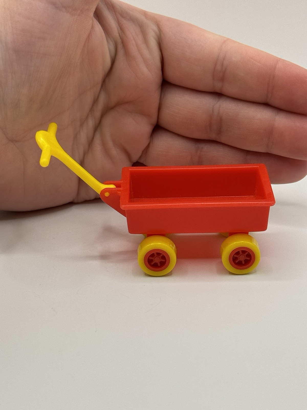 Vintage McDonald's Toy Mini Little Red Wagon Berenstain Bears Collectible