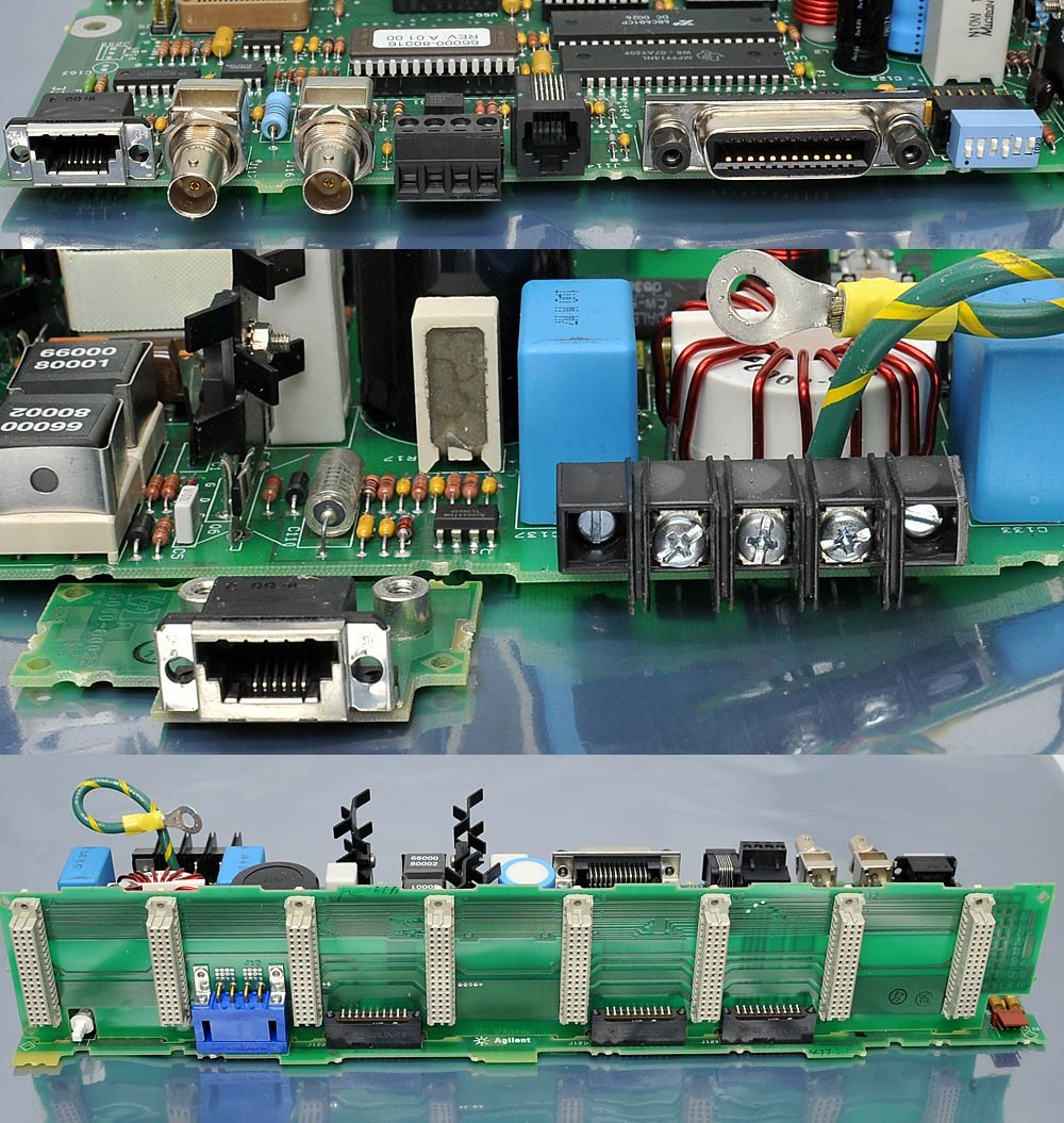 Agilent 66000A Modular DC Power Supply System (MPS) Mainframe Backplane Board