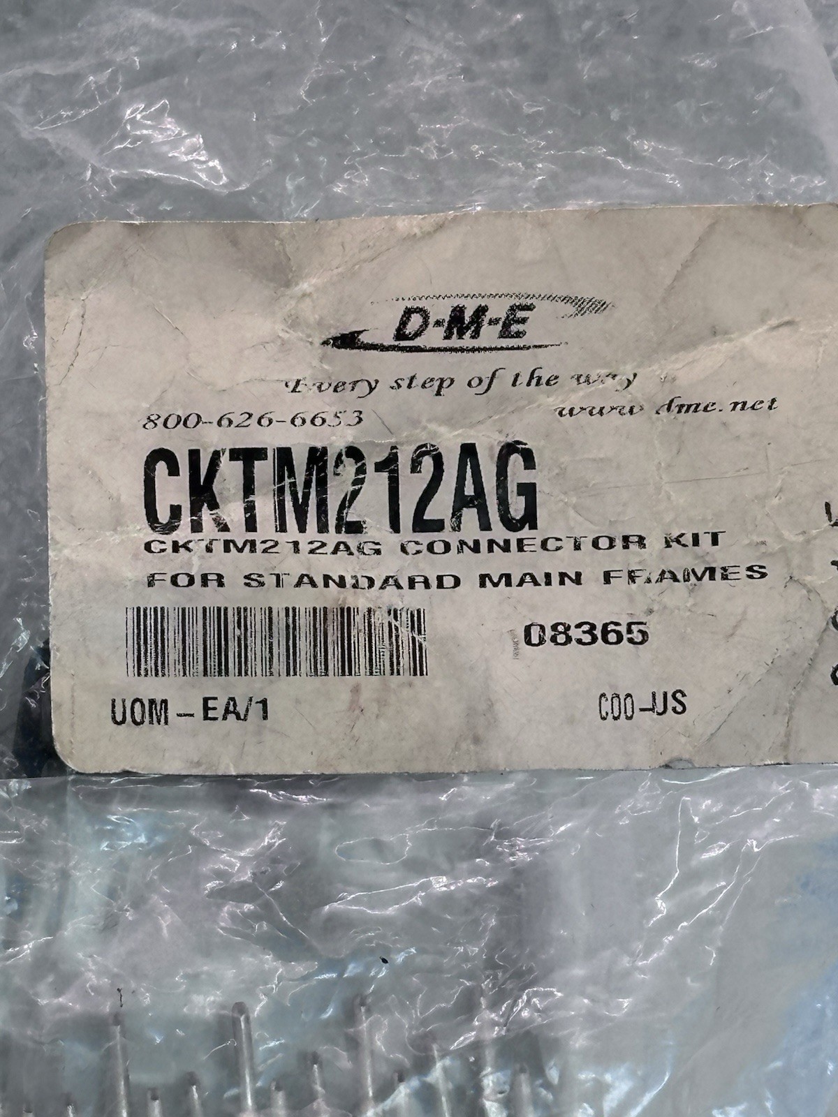 DME CKTM212AG Connector Kit for Standard Main Frames
