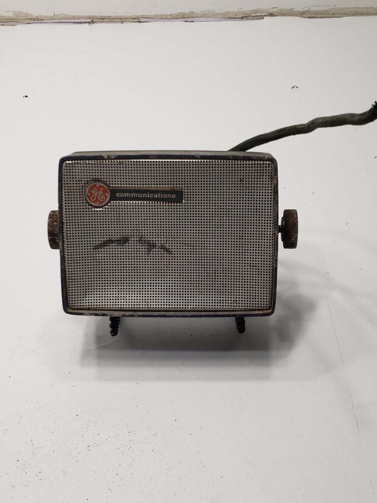 Vintage Communications General Electric 4EZ10A10 Transistorized Speaker Untested