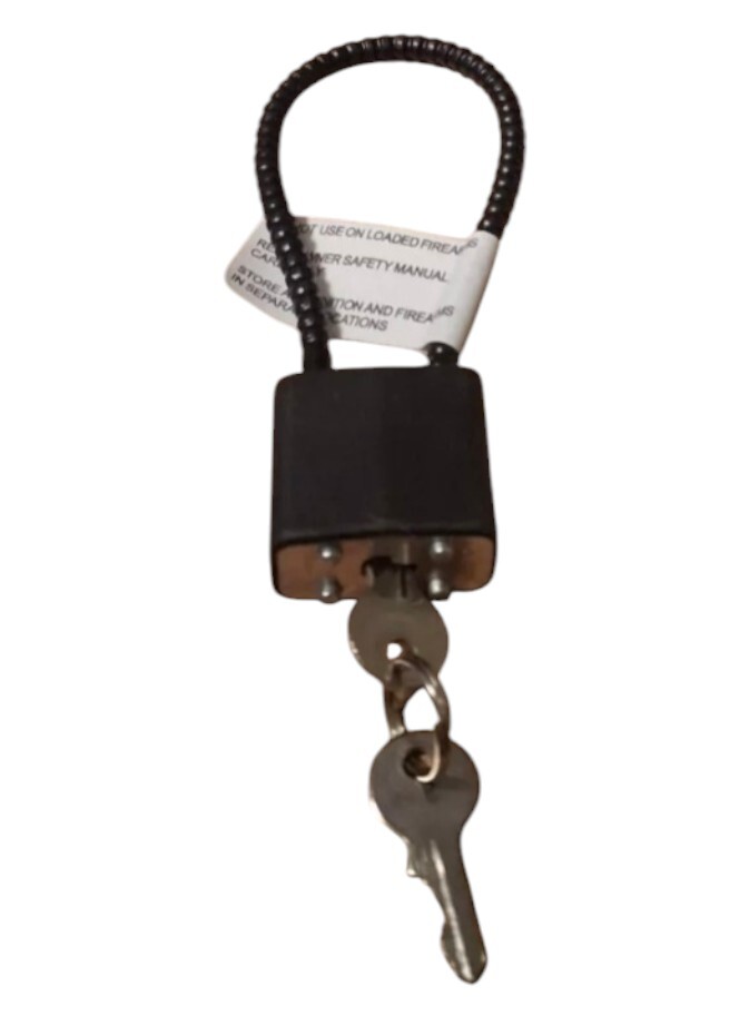 Mascon MCLO1-P  Universal  Cablelock Black Gun Safety Lock 30mm