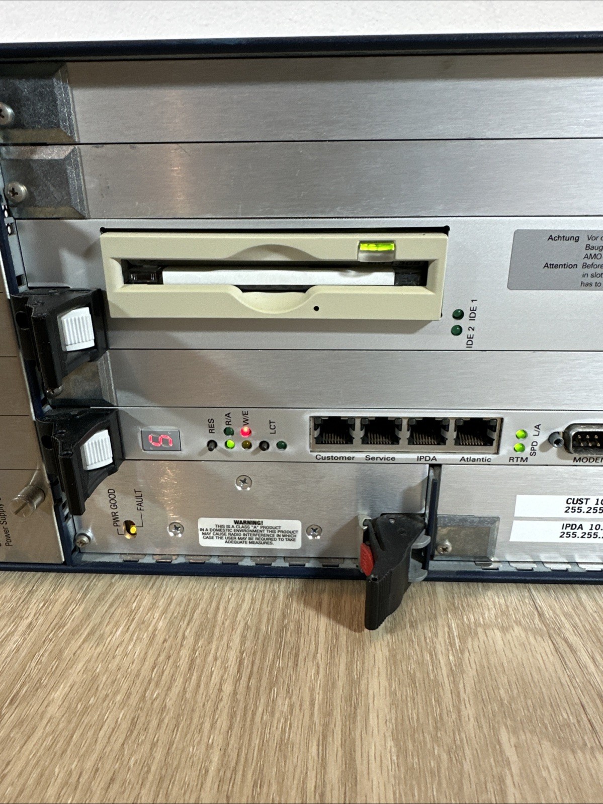 Siemens HIPATH 4000 Communication Server w/ HDTR2 & 080 Boards - Untested